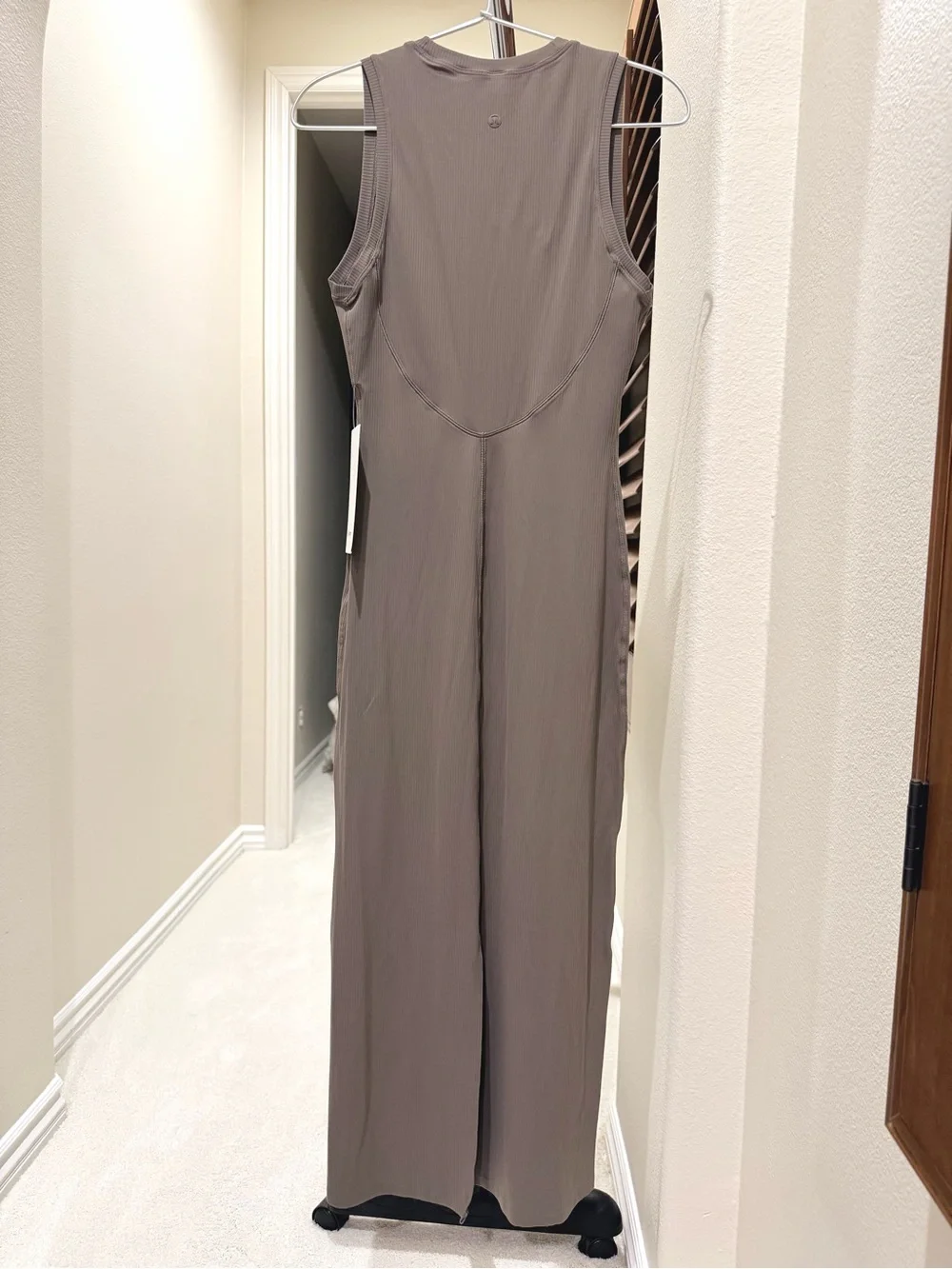 NWT Lululemon All Aligned Ribbed Midi Dress Nomad NOMD Size 4
